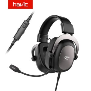 HAVIT Headset Gamer Wired PC USB 3.5mm XBOX / PS4 Headsets with 53MM Surround Sound & HD Mic for Computer Laptop H2002d